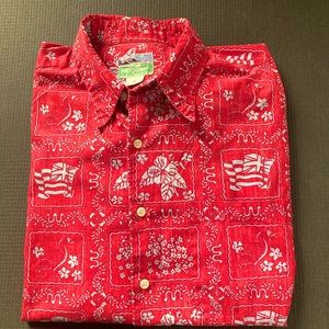 Reyn Spooner vintage short sleeve Hawaiian shirt